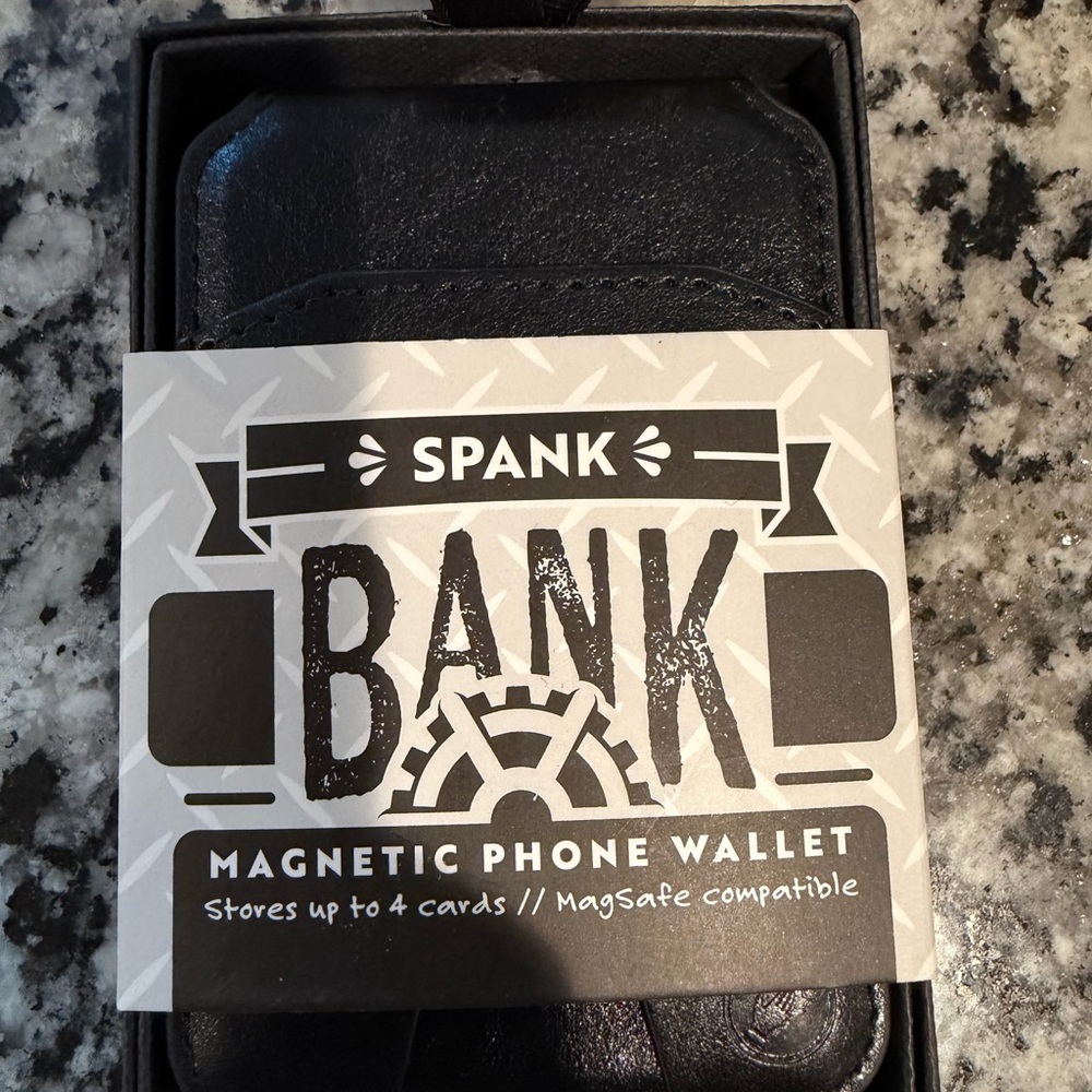 Magnetic Phone Wallet - Black